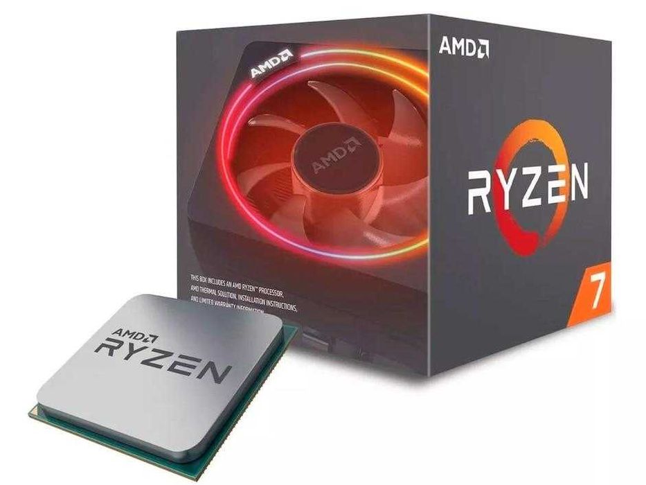 Процесор Ryzen 2700X плюс охладител