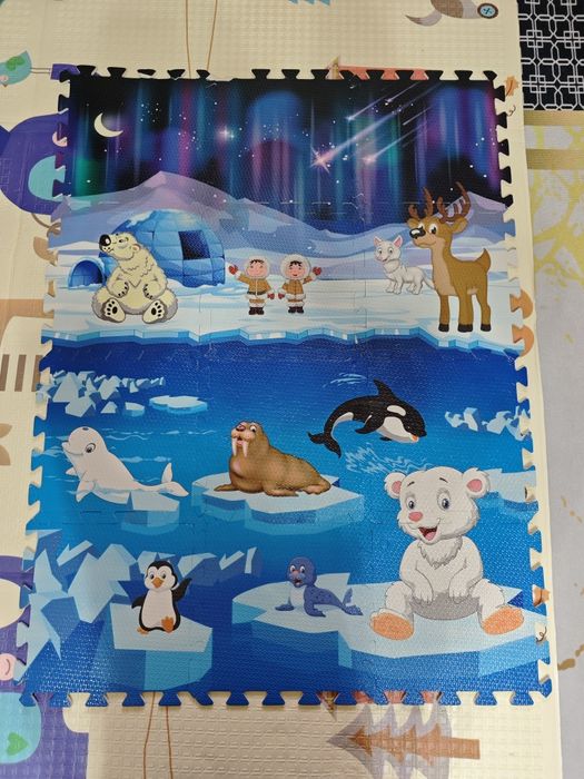 Детский коврик пазл