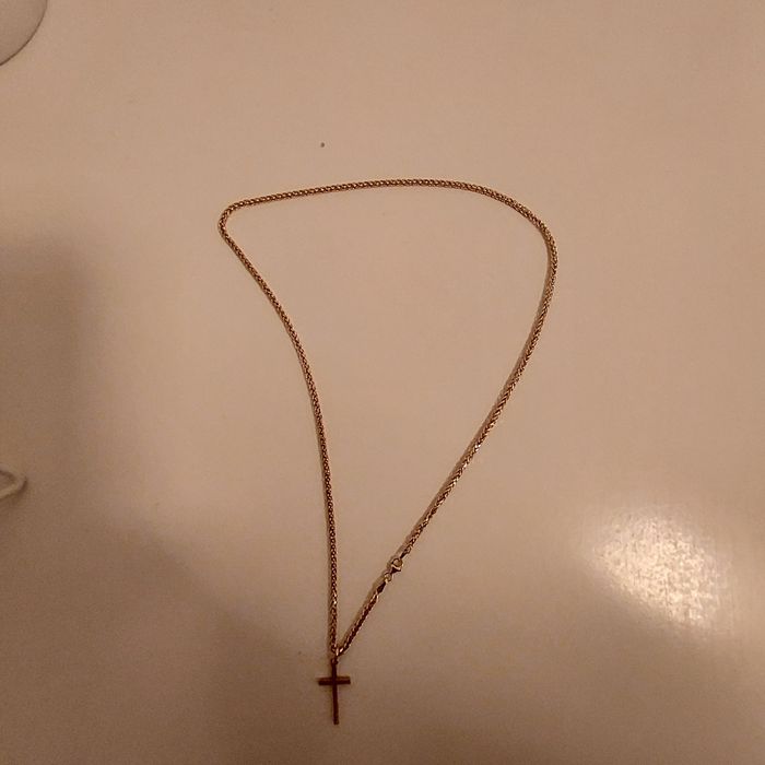 Lant cu cruciulita aur 18 k