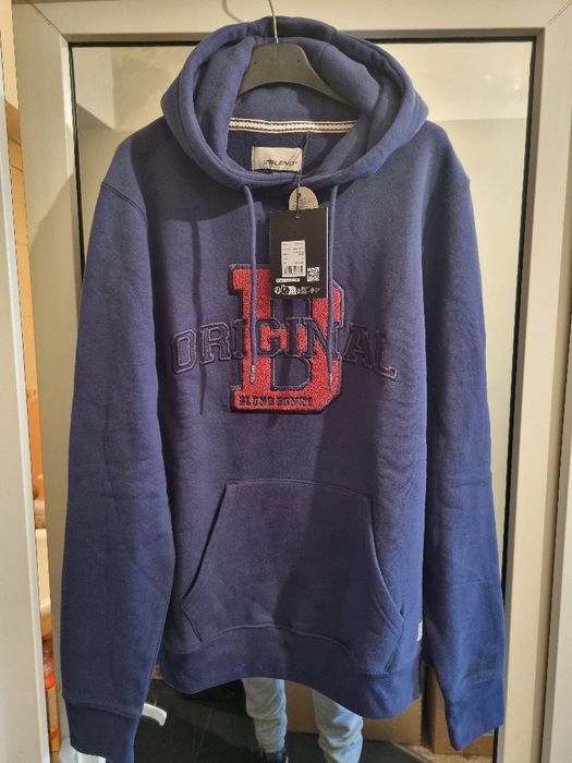 Bluza de molton cu gluga BLEND. Noua. Marimea M.