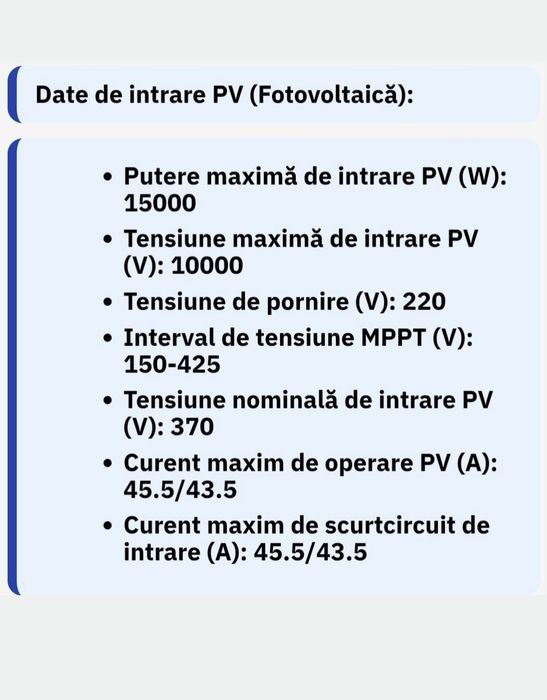 Invertor DEYE 10kw ongrid