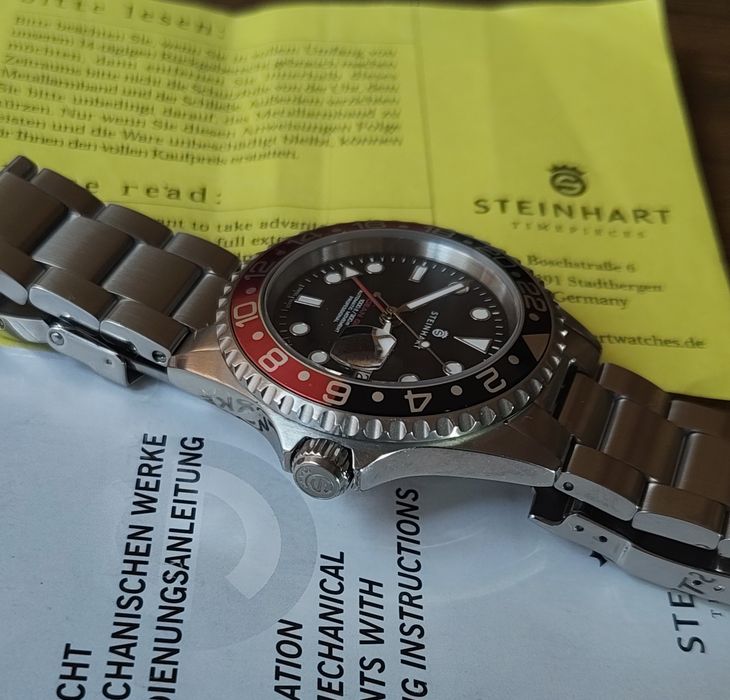 Diver 300m, Steinhart Ocean One GMT Coke