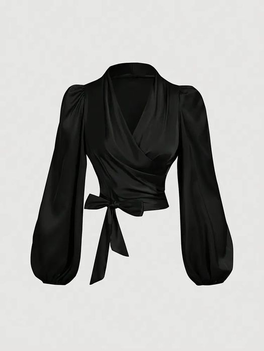 блузка черный s размера