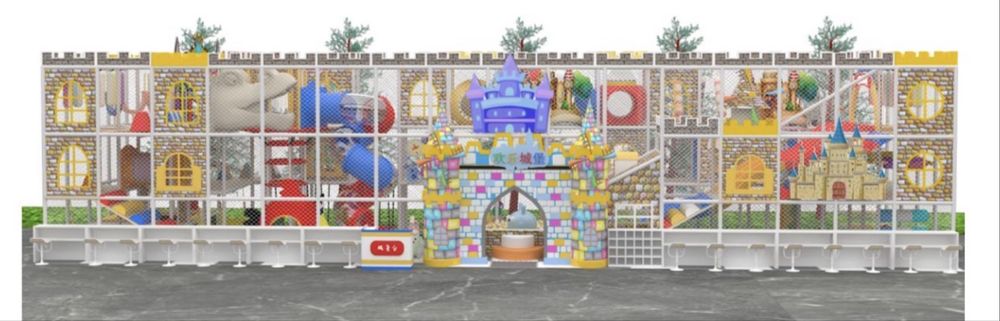 лабиринт 20м*5.5м*5м