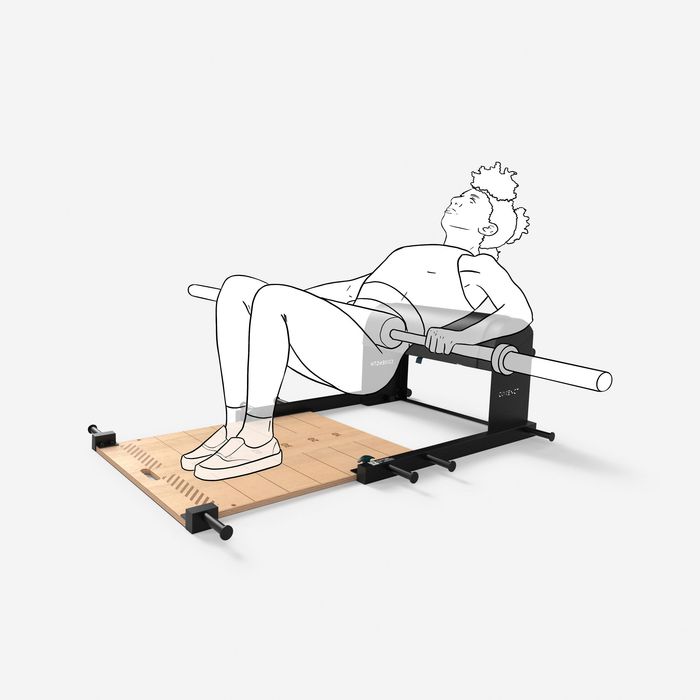 Bancă Ridicări de bazin Hip thrust - produs resigilat Decathlon