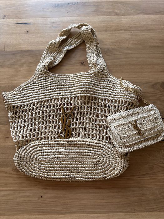 Geanta Plaja Ysl+Portofel
