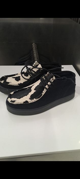 Pantofi PB din piele întoarsă și piele de vacaEditie Limitata,41