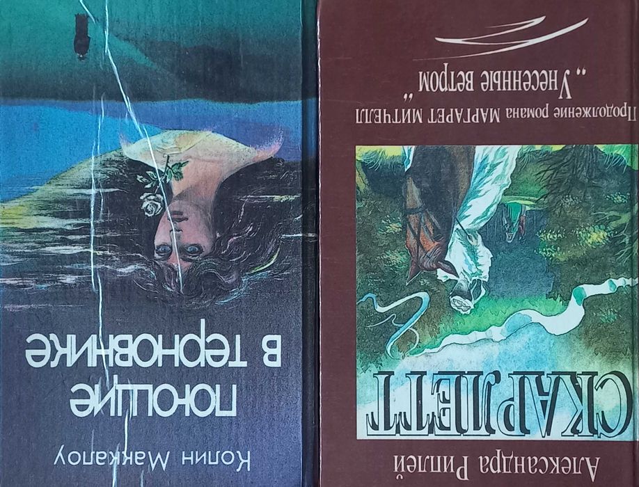 Книги  б/у 2 штуки