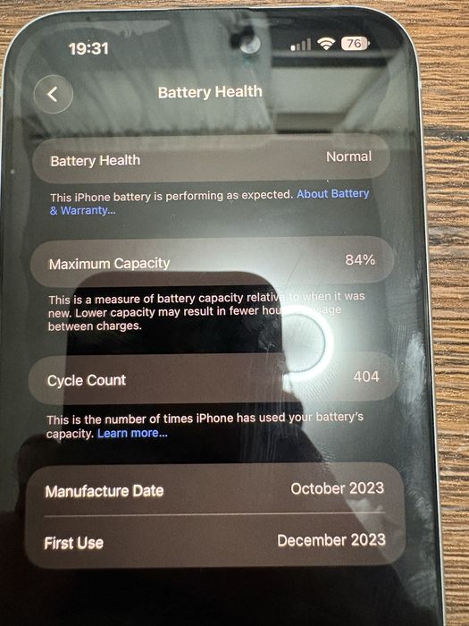 vand Iphone 15 plus 128gb alb