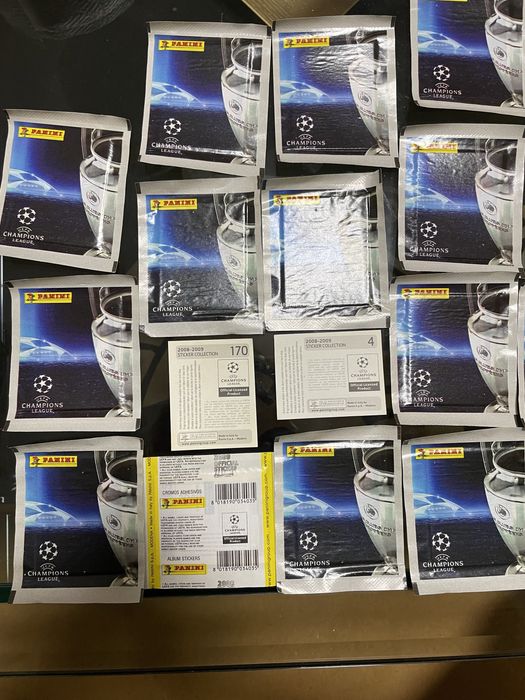 Стикери шампионска лига PANINI сезон 2008 - 2009