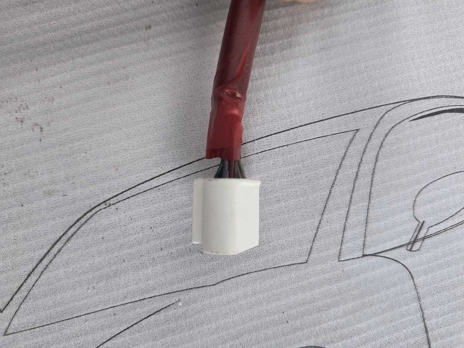 Oglindă Stânga 7 PINI Toyota Prius 2015 / 2009-2015 / Cod OEM E4022865 (5D2)
