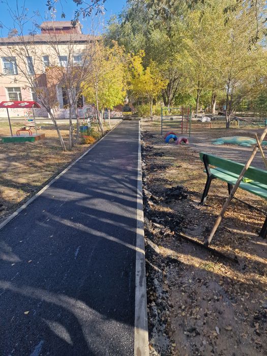 Асфальтирование, асфальт, благоустройство