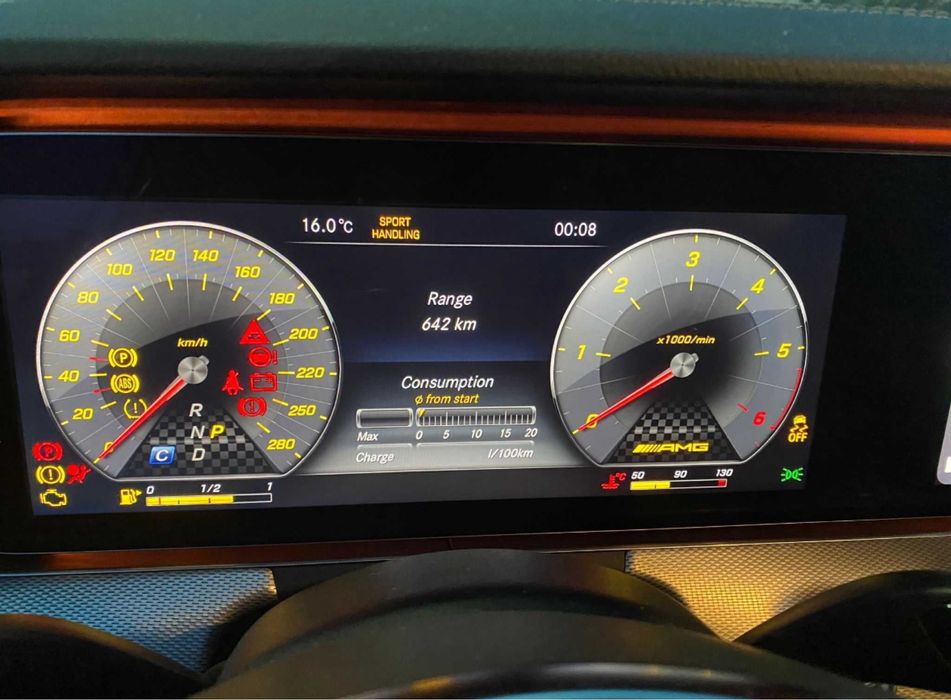 AMG Menu Mercedes W205 W213 GLC X253 W167 W176 W177 C117 C118