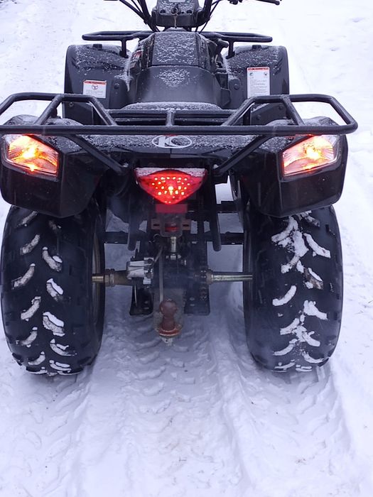 ATV Kimko 50 MXU reverse