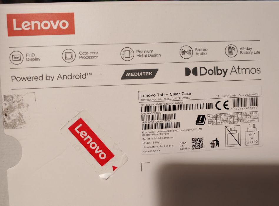 Продавам Таблет Lenovo Tab TB311XU