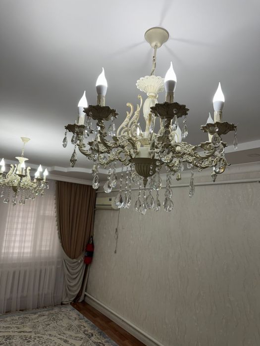 Люстра, әртүрлі дизайнда