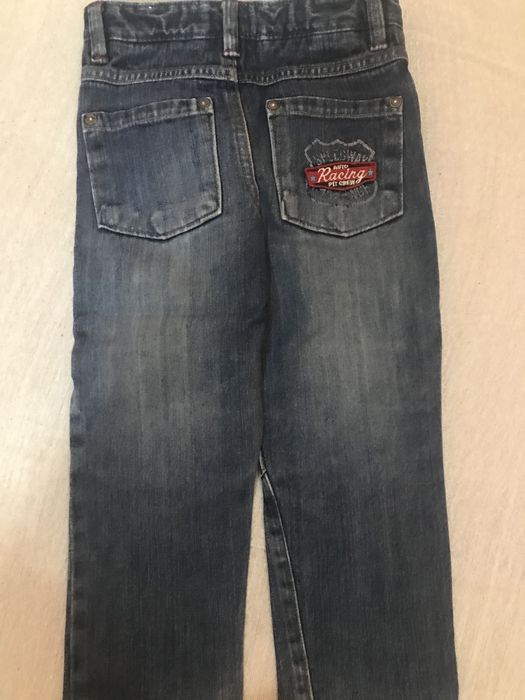 Бебешки дънков панталон за момче на 6-12 м.