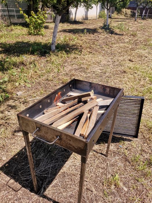 Grătar camping 60x40cm