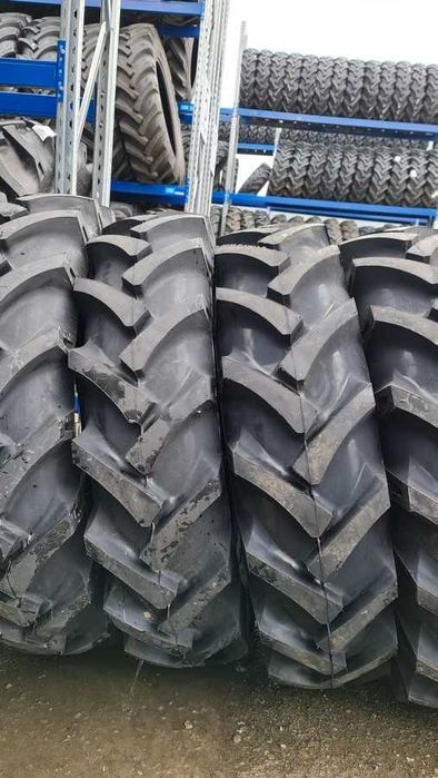 Cauciucuri noi PETLAS 12.4-28 8 pliuri anvelope tractor FIAT spate