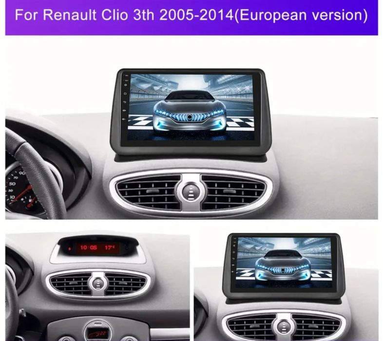 Navigatie Android 4GB/64GB Clio 3 , Carplay , Android Auto + Came