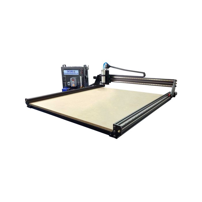 CNC Router 1300x1200 mm, freza lemn, plastic, metale moi, polistiren