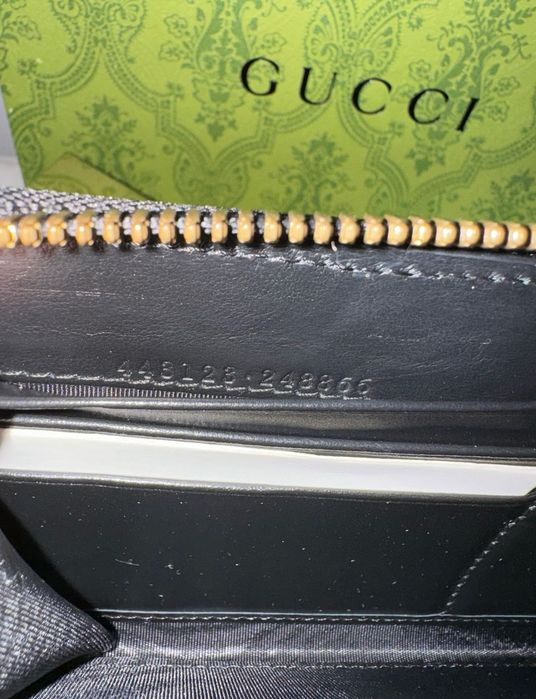 Portofel original Gucci GG din piele Marmont nou