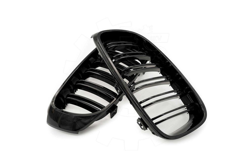 Grile duble BMW Seria 3 GT F34, 2012-2018 - Negru Lucios