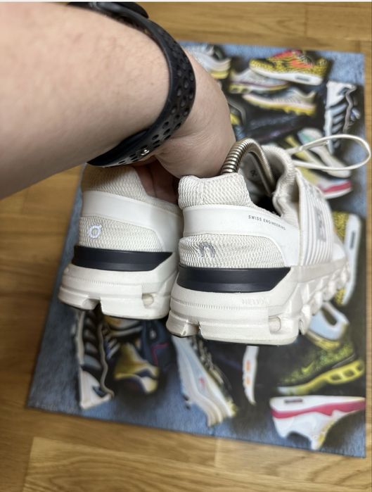 On cloud , on running , monster , flyer ,