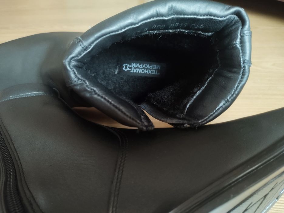 Боти от естествена кожа. Номер 47