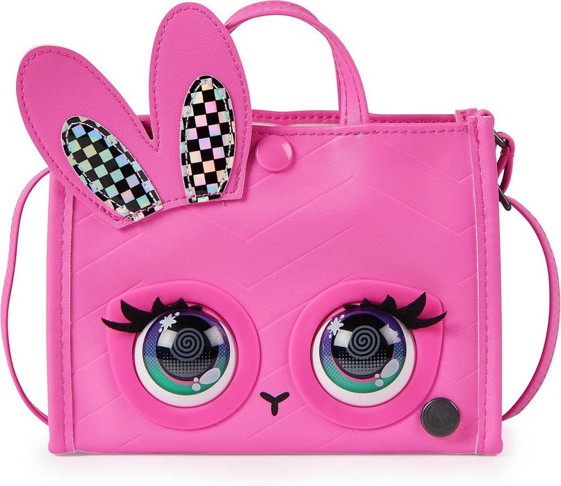 PURSE PETS Интерактивна детска чанта с мигащи очи и звуци 7 вида