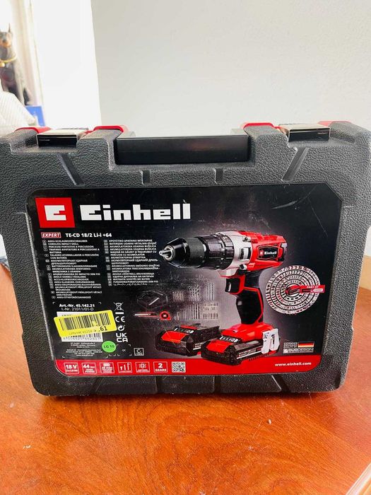 Filetanta cu percuție fără fir Einhell TE-CD 18/2 Li-i - pentru piese