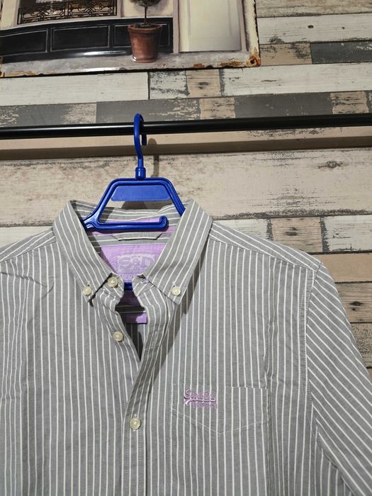 Superdry S/M (179)-мъжка риза