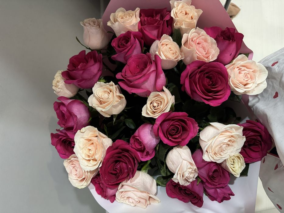 цветы роза розовый