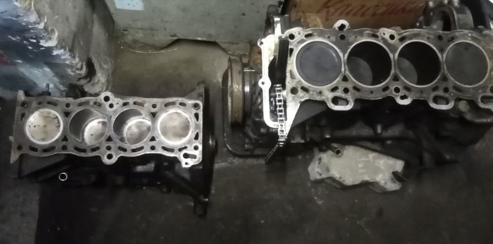 Блок двигателя. Ниссан Примера. 1.6