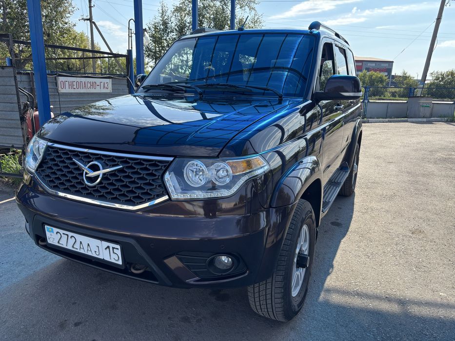 Уаз Патриот газ бензин