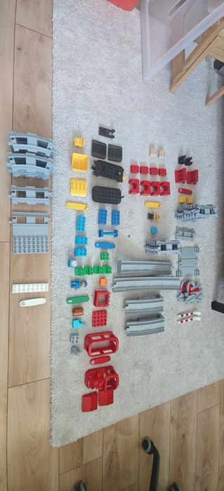 Set tren cu aburi Lego Duplo + 2 seturi de sine