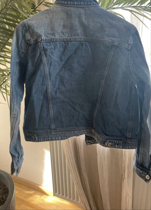 geaca de blugi mango