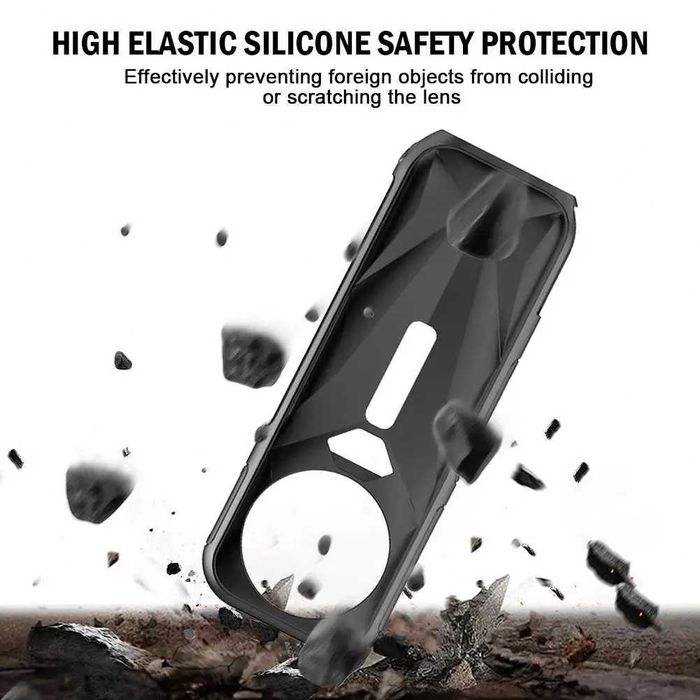 Husa de silicon + protectie obiective camera de actiune Insta360 X5