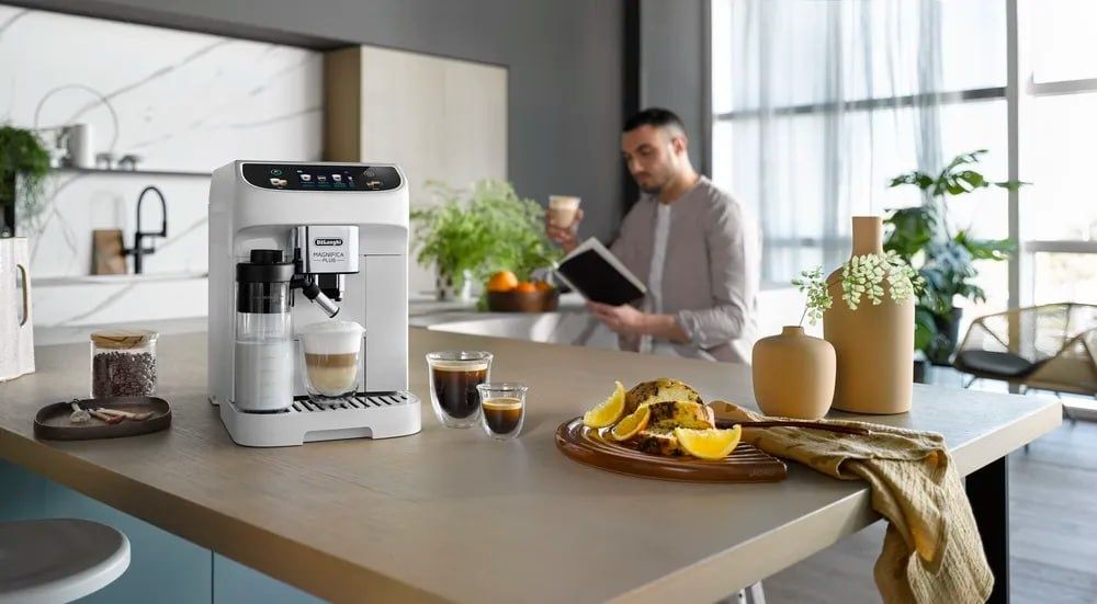 Кофемашина Delonghi ECAM320.60W Magnifica Plus
#delonghi #coffee #kofe