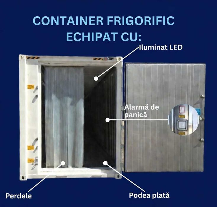 Container frigorific -30 -40 -70 | congelare rapida profesionala | HoReCa industria alimentara + CADOU !