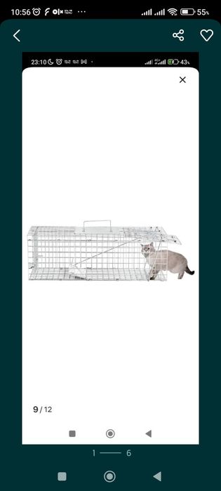 Кошколовка для улова кошек