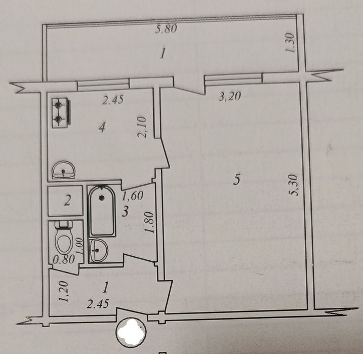 Авиасозлар 1-квартал, 1в2/4/4, 2минуты до метро Тузель