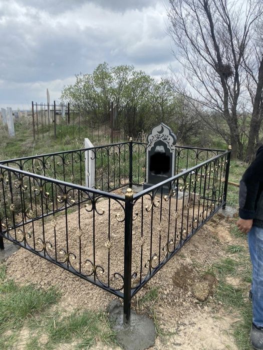 памятники көктас оградки