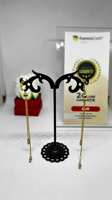 Cercei Aur 14K 5.55g (AG1 Alexandru B54034.3) - Garantie 2 ani!
