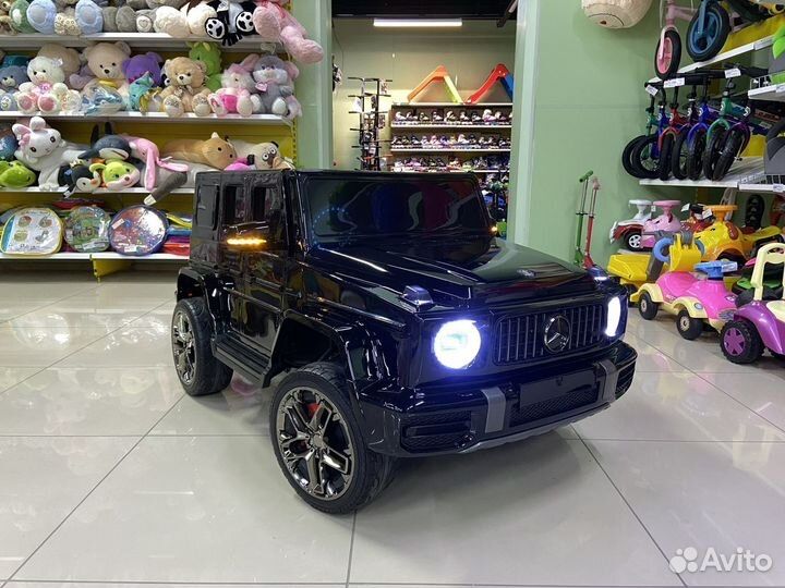 Самый большой детский электромобиль Gelendvagen G63 до 8 лет. доставка