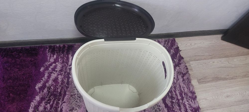 Корзина для белья ротанг