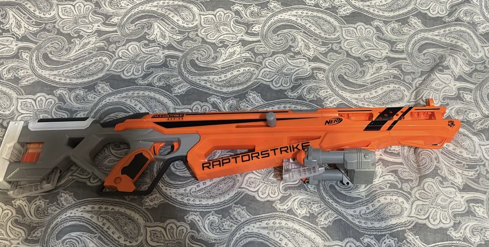 Nerf, Raptorstrike, Бластер, автомат, Игрушка