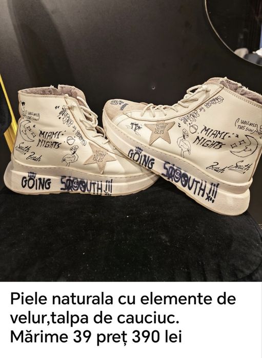 Ghete dama piele naturala