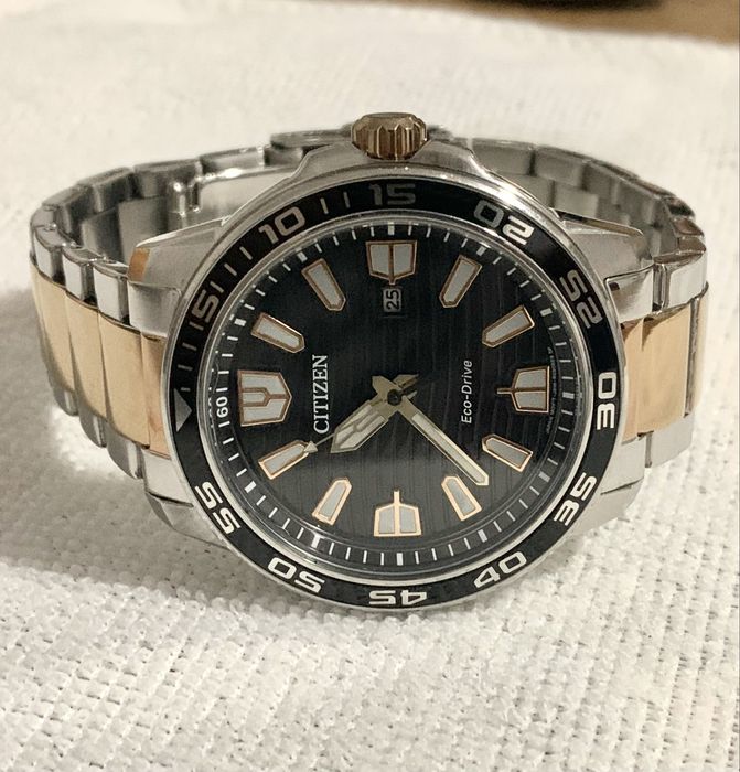 Citizen Eco-Drive AW1524-84E stare foarte buna sau schimb cu Seiko Diver