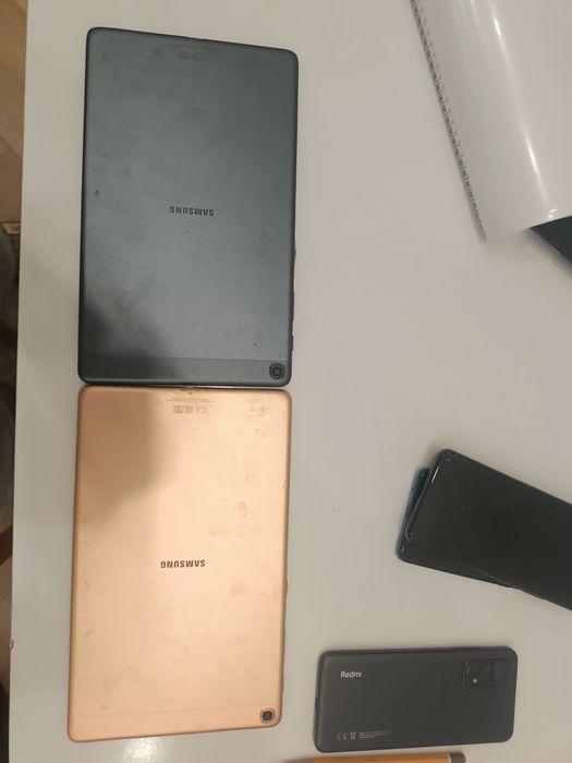 Redmi Note 11, (2x) Galaxy Tab A, Samsung A51 и Poco X3 gt